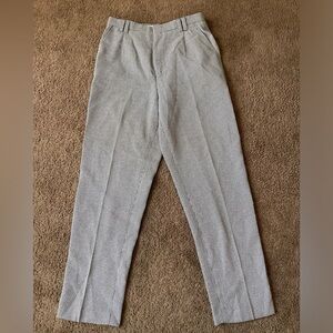 Vintage Pleated Trousers